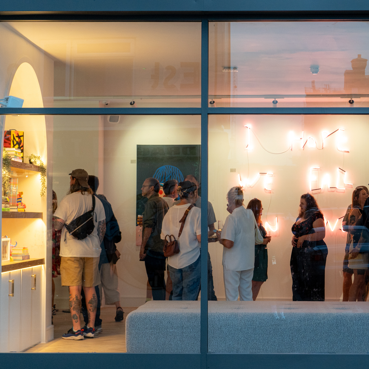 SFW Launch Party at HELM Gallery